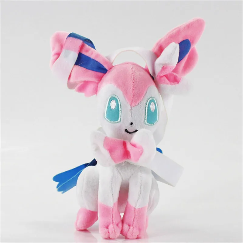 Eevee плюшевая игрушка аниме мультфильм Sylveon Espeon Flareon Umbreon glacion Jolteon Vaporeon Leafeon эльф куклы-монстры 20 см 9 шт/лот