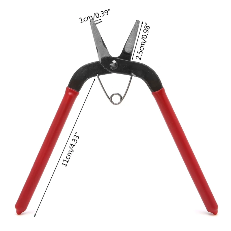 Новые DIY ювелирные изделия инструмент плоскогубцы с отверстиями Плоские Губки пробивные щипцы из нержавеющей стали