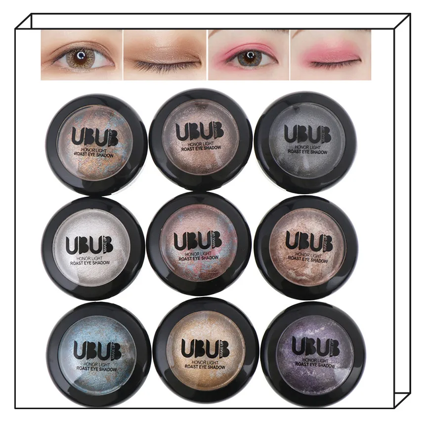 Soft Glitter Eye Shadow Shimmering Colors Fashion Makeup Metallic Eye Cosmetic Long Lasting Bright Eyeshadow Multicolor Hot Sale