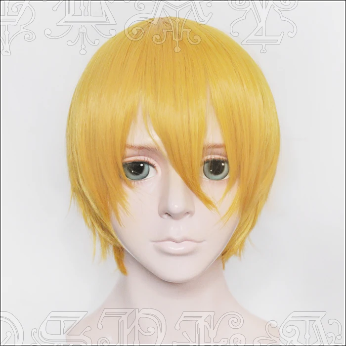 Sword Art Online Alicization SAO Eugeo костюм для косплея короткий золотой мужской вечеринки