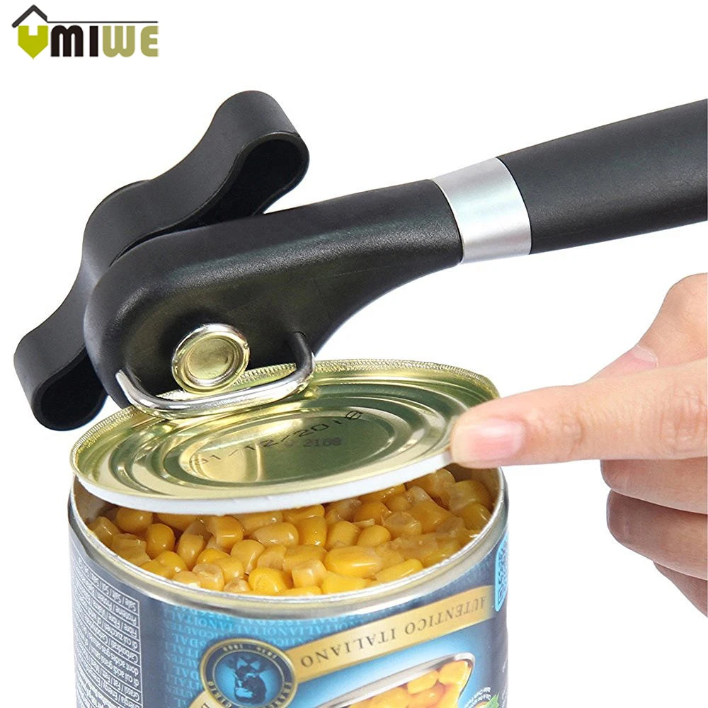 Can Opener Kitchen Tools Stainless Steel Manual Can Jar Opener with