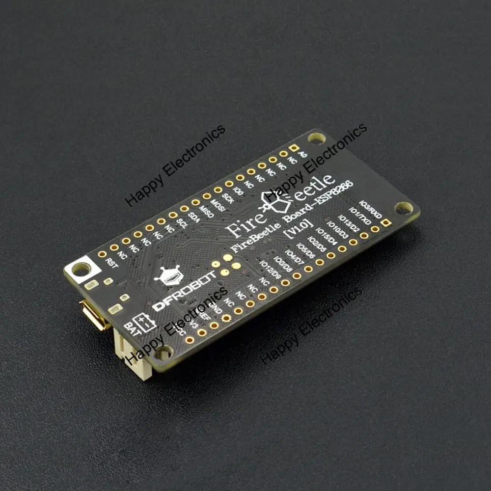 Новый микроконтроллер FireBeetle ESP8266 IOT 3 В с интерфейсом IoT WiFi TCP/IP 32 битный MCU 10 ADC + HSPI