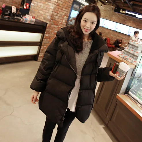 

2016 New Fashion Winter Women's Students Warm Jacket In The Long Thick Cotton Hooded ,Explosion Pop,Free Shipping