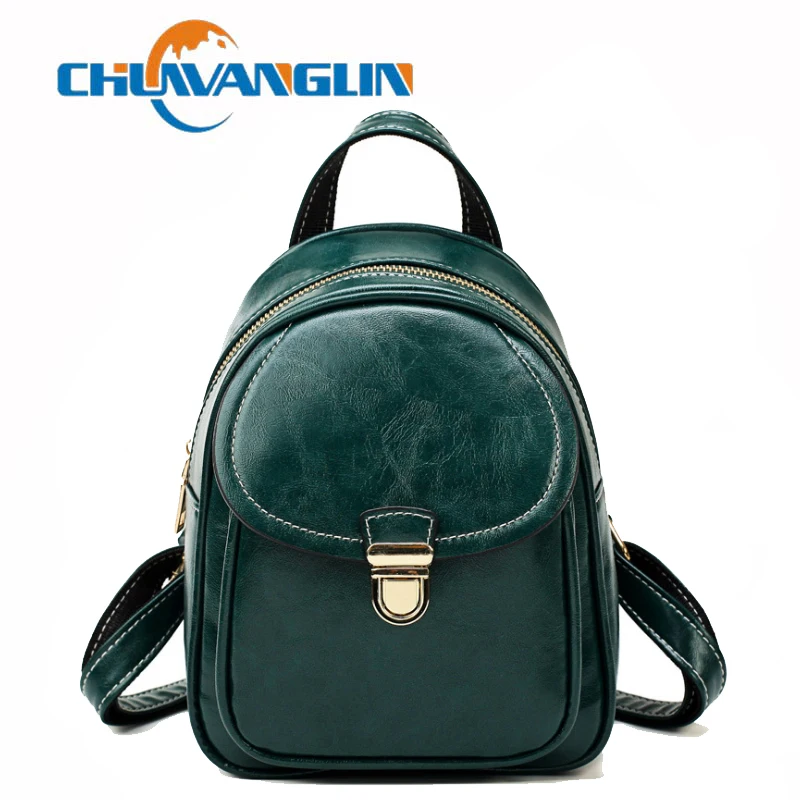 

Chuwanglin Fashion Women small Backpack Mini Soft Touch Multi-Function Backpack Female Ladies Shoulder Bag Girl Purse F30211