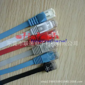 

by dhl or ems 200pcs 1M 2M 3M 5M CAT 6 Flat UTP Ethernet Network Cable RJ45 Patch LAN Cord Noodles Network line