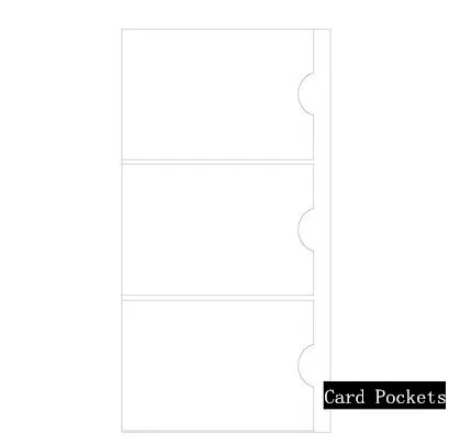 Lovedoki несколько функций внутренние страницы для Dokibook журнал путешественника пустые линии сетки сегодня Еженедельный ежемесячный список Многофункциональный - Цвет: Card Pockets