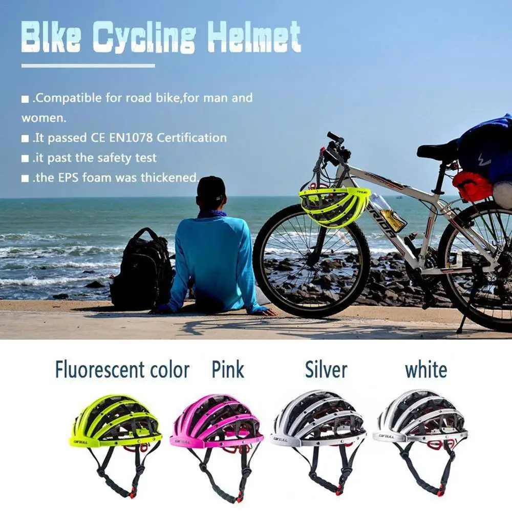 Складные велосипедные шлемы для отдыха, легкие портативные защитные велосипедные шлемы, велосипедные спортивные Шлемы Casco Ciclismo, Лидер продаж