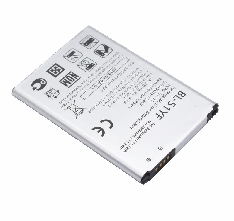 Ciszean 1x3000 мА/ч, BL-51YF Замена Батарея для LG G4 BL-51YH H815 H811 H810 VS986 VS999 US991 LS991 F500 G Stylo F500 F500S