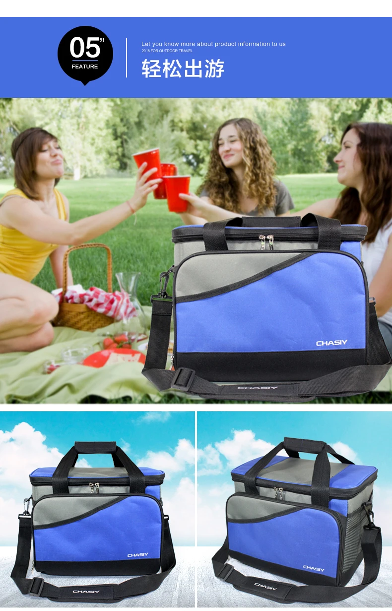 Insulation Cooler Bag Thermal Food Cans Storage Picnic Lunch Shoulder Tote Waterproof Box Cars Bags Pack (9)