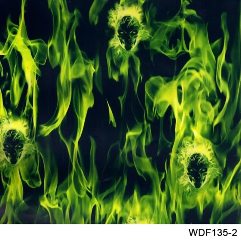 TSKW135-2 New Pattern 10 square meter Flame Patterns 0.5m width hydrographic aqua-print film water transfer print | Автомобили и