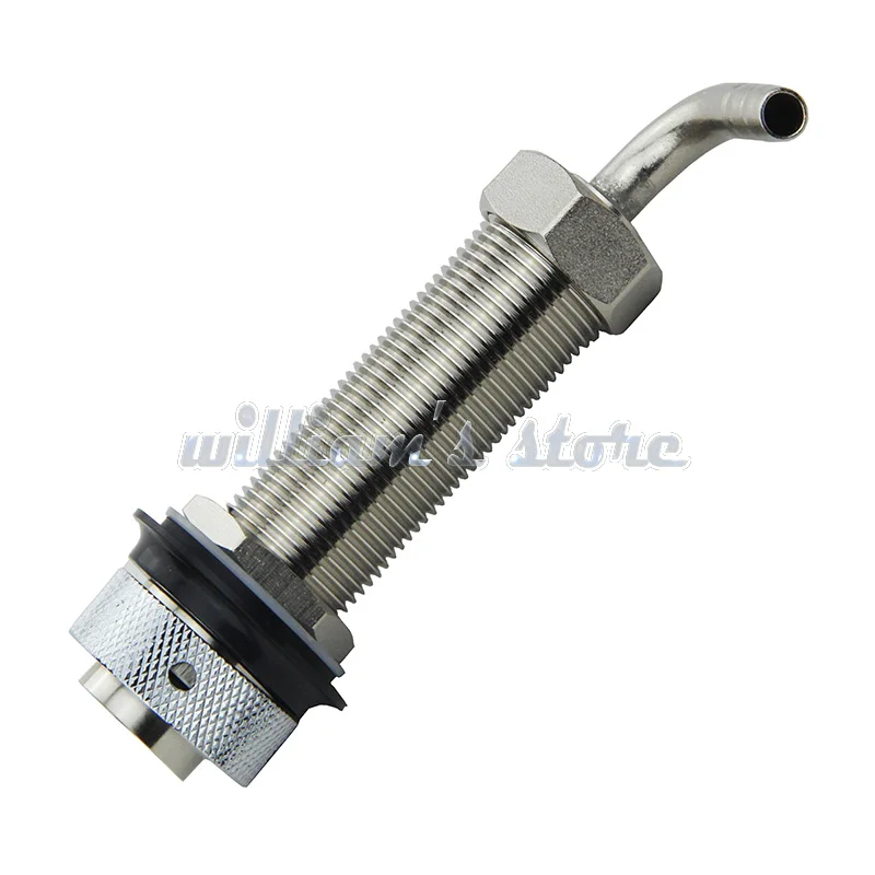 

Length 127mm Elbow Shank Beer Tap Kegerator Faucet Draft With 8mm Diameter Barber for Homebrew