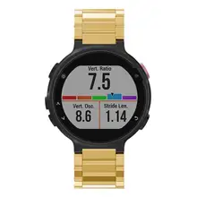 RA8 HL металлическая Нержавеющая сталь часы ремешок для смарт-часов Garmin Forerunner 220 230 235 630 620 735 8 сентября E22#3