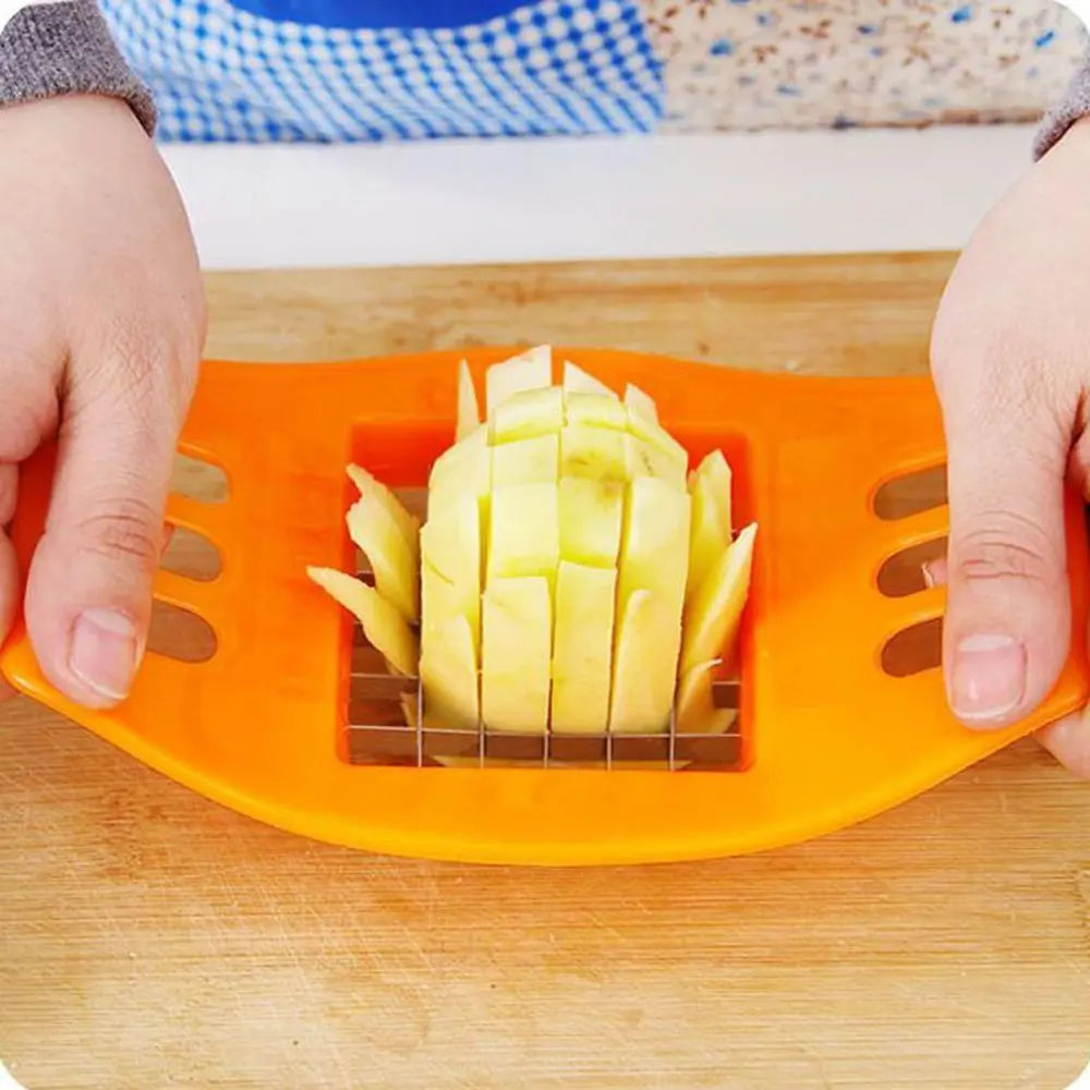 

French Fry Potato Chip Cut Cutter Vegetable Fruit Slicer Chopper Chipper Stainless Steel Blade Kitchen Tools