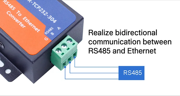 LPSECURITY передача данных RS485 последовательный конвертер Ethernet, USR-TCP232-304