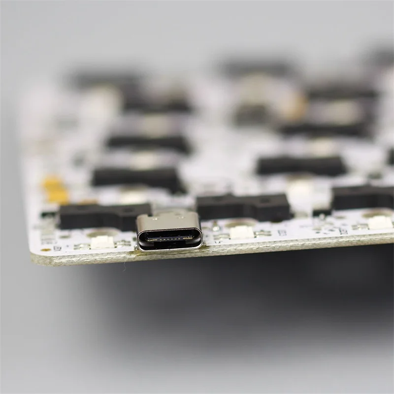 GK64 RGB Горячая замена PCB type C Интерфейс для Diy механическая клавиатура|Клавиатуры| |