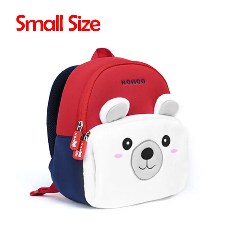 NOHOO детская школьная сумка для девочек, Детский водонепроницаемый рюкзак для детского сада, рождественские подарки для ребенка, От 2 до 7 лет - Цвет: SMALL