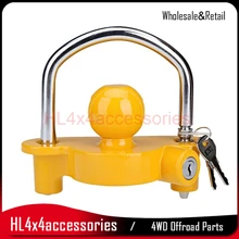 Регулируемый буксировочный мяч прицеп муфта сцепка замок с ключом Караван Лодка Прицеп Сцепка сцепка замок мяч восстановление грудь внедорожная часть