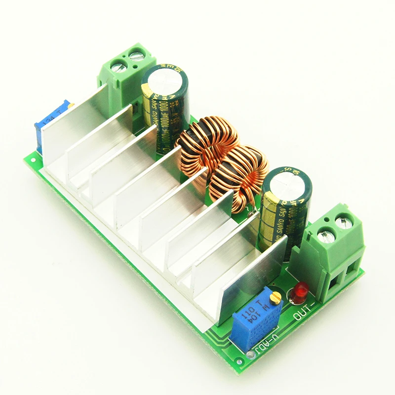 DC 150W 5A 6 35V (7A) к 1 (5A) понижающий повышающий преобразователь CC/CV высокая