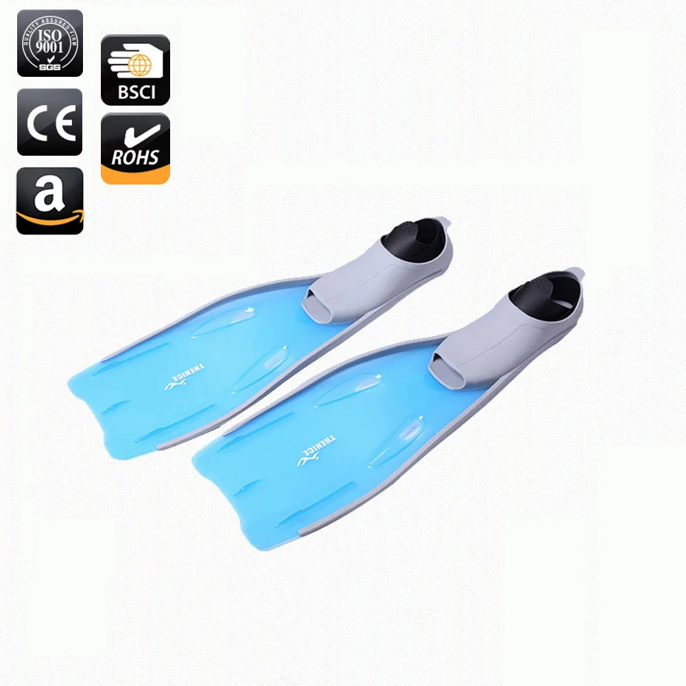 Diving snorkeling equipment long fins adult men and women swimming feet PP + EVA rubber diving