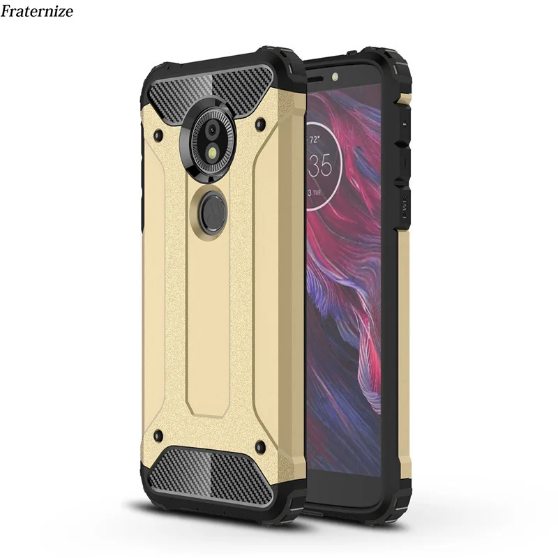 Противоударный чехол для Motorola Moto G6 G5 G5S E5 G4 Plus Z Play Force G3 E3 M TPU + PC Гибридный