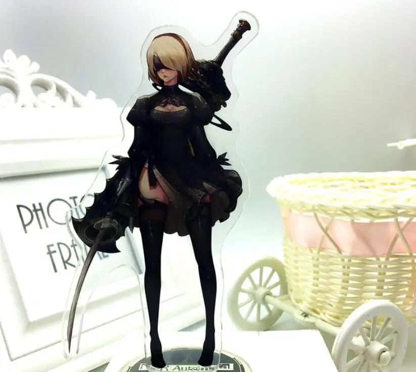 Японское аниме NieR:Automata акриловая модель на подставке Toys Sakura Фигурка 15 см