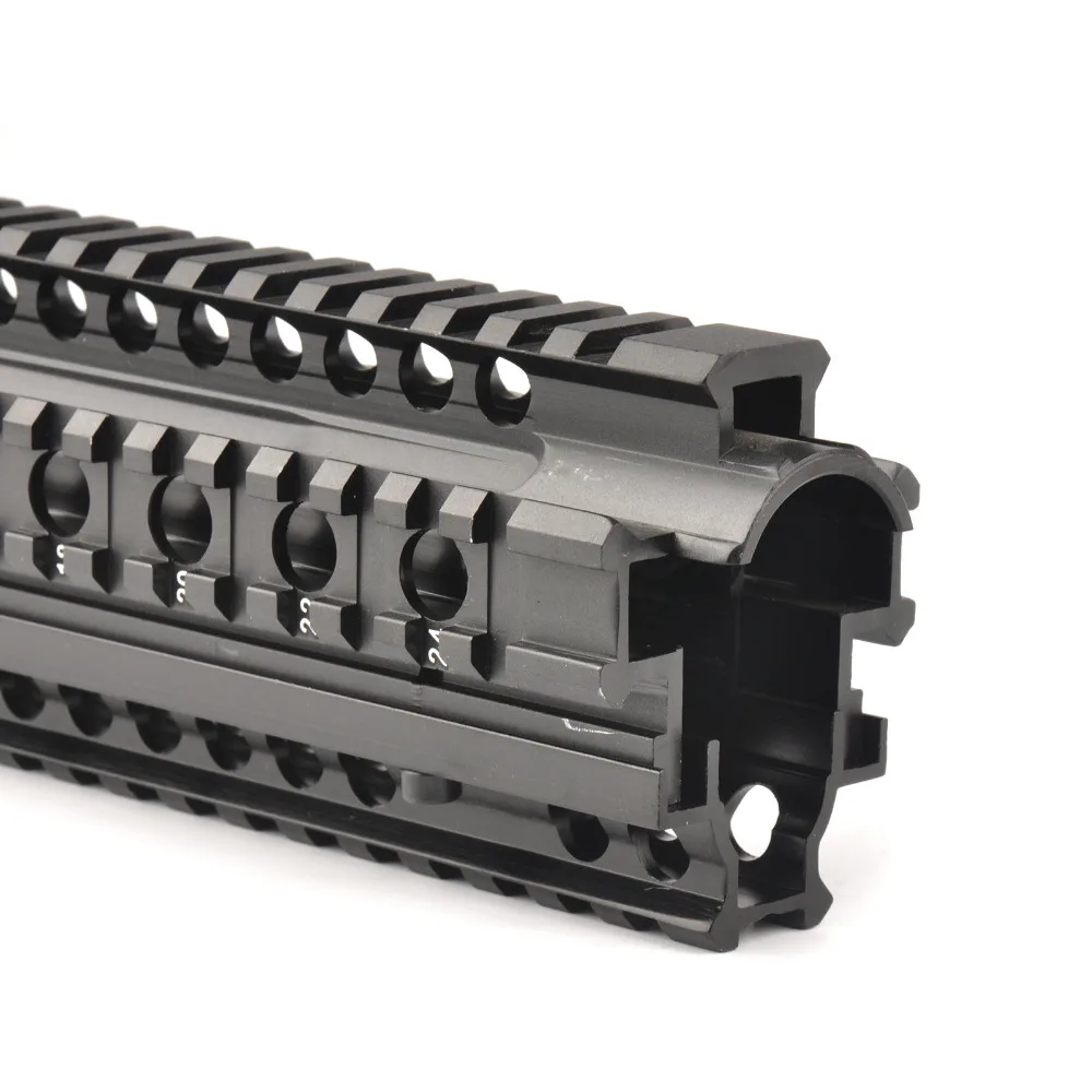 Новый тактический FN FAL Quad Rail Монтажная система Пикатинни Handguard алюминий L1A1 Охота стрельба