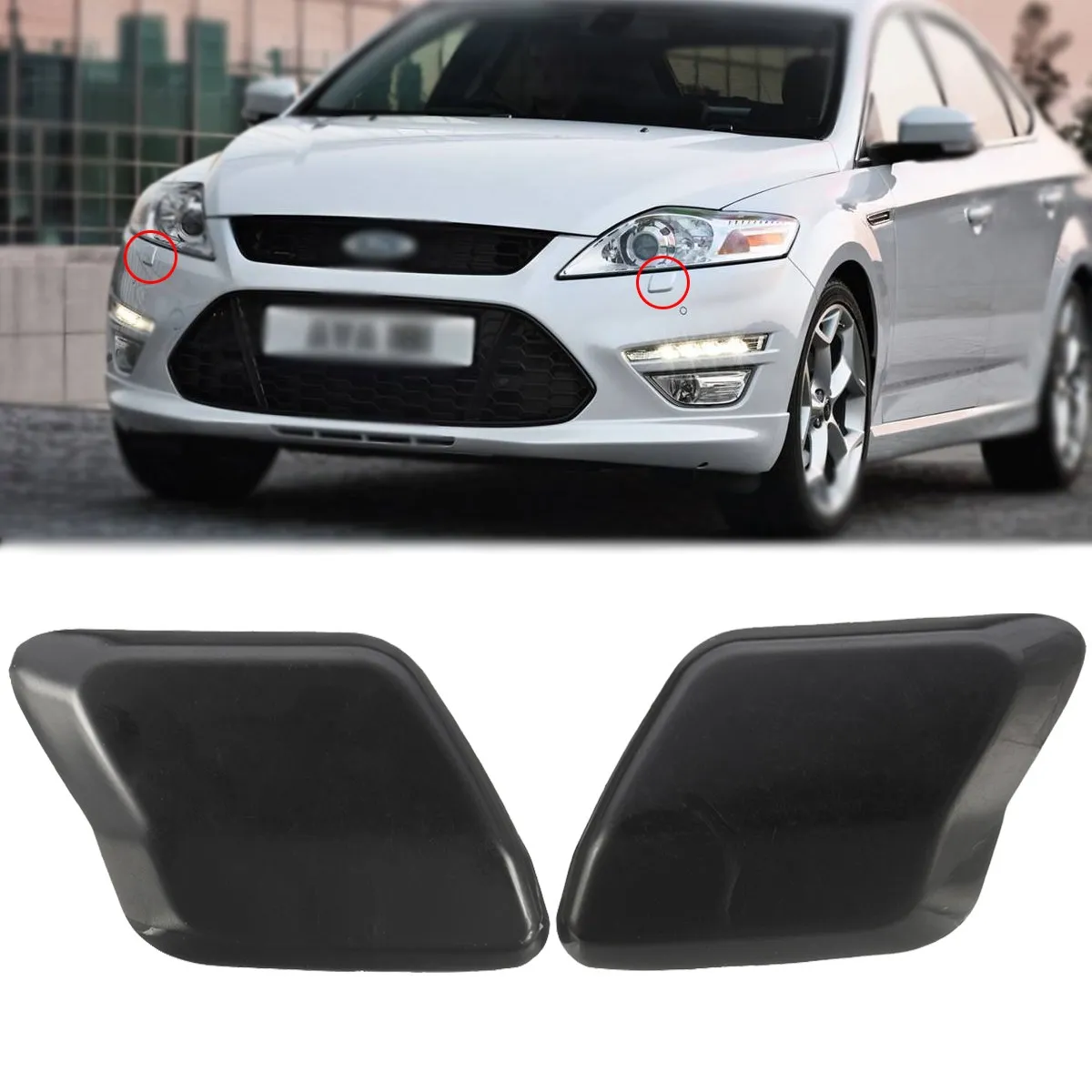 Налобный бампер для Ford /Mondeo MK4 2007 2008 2009 2010|jet washer|caps for fordcap cap |