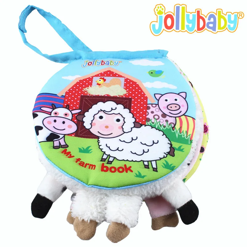 

Sozzy Cloth Books Soft Baby Toys 0-12 Months Cute Cartoon Infant Toddlers Infant Children Educational Stroller Toy