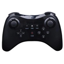 Black/White Wireless Classic Pro Controller Gamepad with USB Cable For Nintendo For Wii U