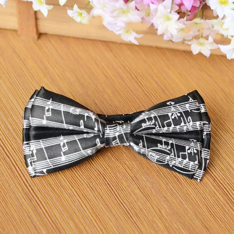 Модный мужской галстук-бабочка пианино клавиатура с принтом бант смокинг одежда бабочка унисекс волшебник официант вечерние свадебные банты#2 - Цвет: 7