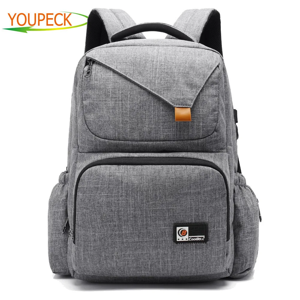 

Multi-function Diaper Bag Backpack Large-Size Baby Bag Insulated Pockets & Changing Pad/ Water-resistant Travel Knapsack Nappy