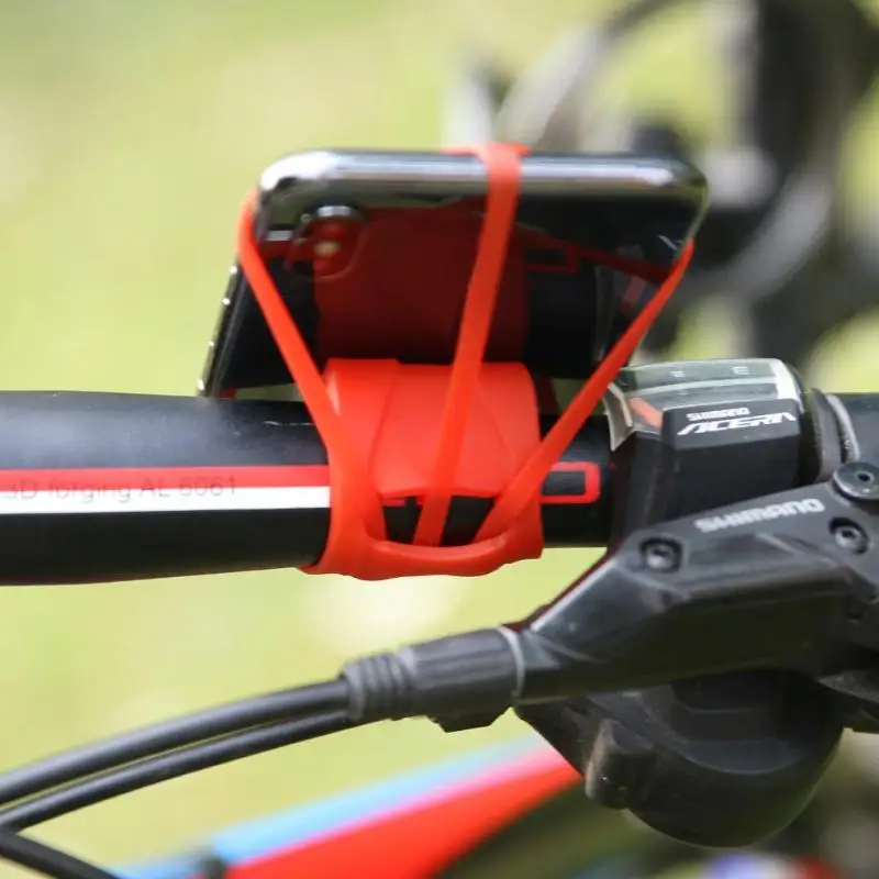 Excellent 1/2pcs Silicon Strap Phone Holder Band Mountain Road Bike Phone Flashlight Bands Elastic Bandage Mount Holder Bike Accessory 3 Excellent 1/2pcs Silicon Strap Phone Holder Band Mountain Road Bike Phone Flashlight Bands Elastic Bandage Mount Holder Bike Accessory 3