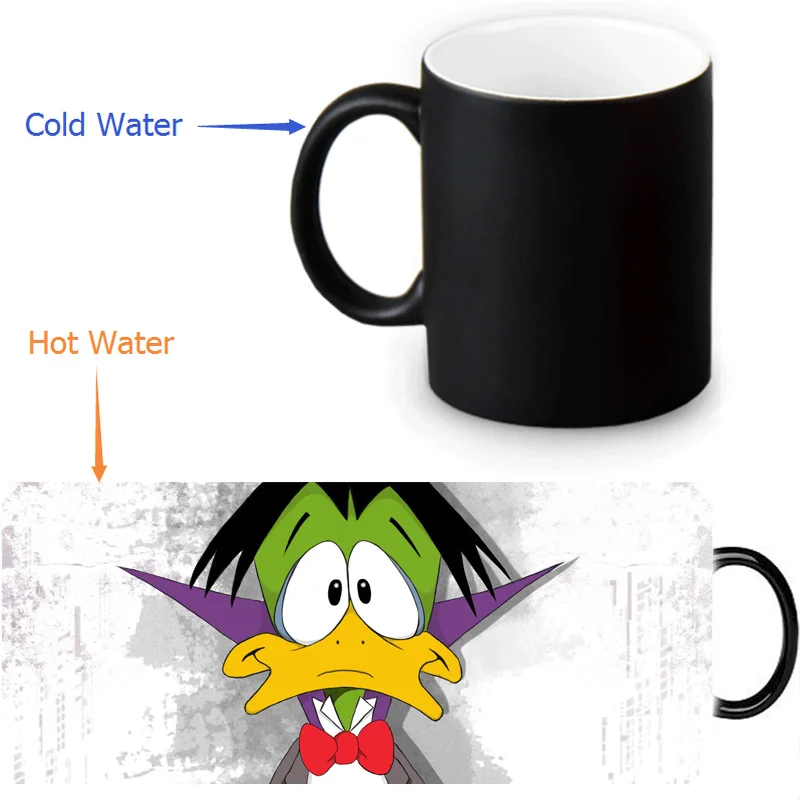 Волшебная кружка граф Duckula Термокружка с изменением цвета на заказ 350 мл/12 унций