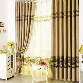 

Chenille classic classical Chinese style upscale living room curtains bedroom curtains