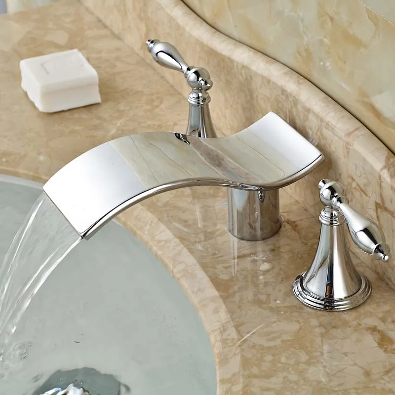 Promote Sale Bright Chrome Basin Wash Tap Bathroom...
