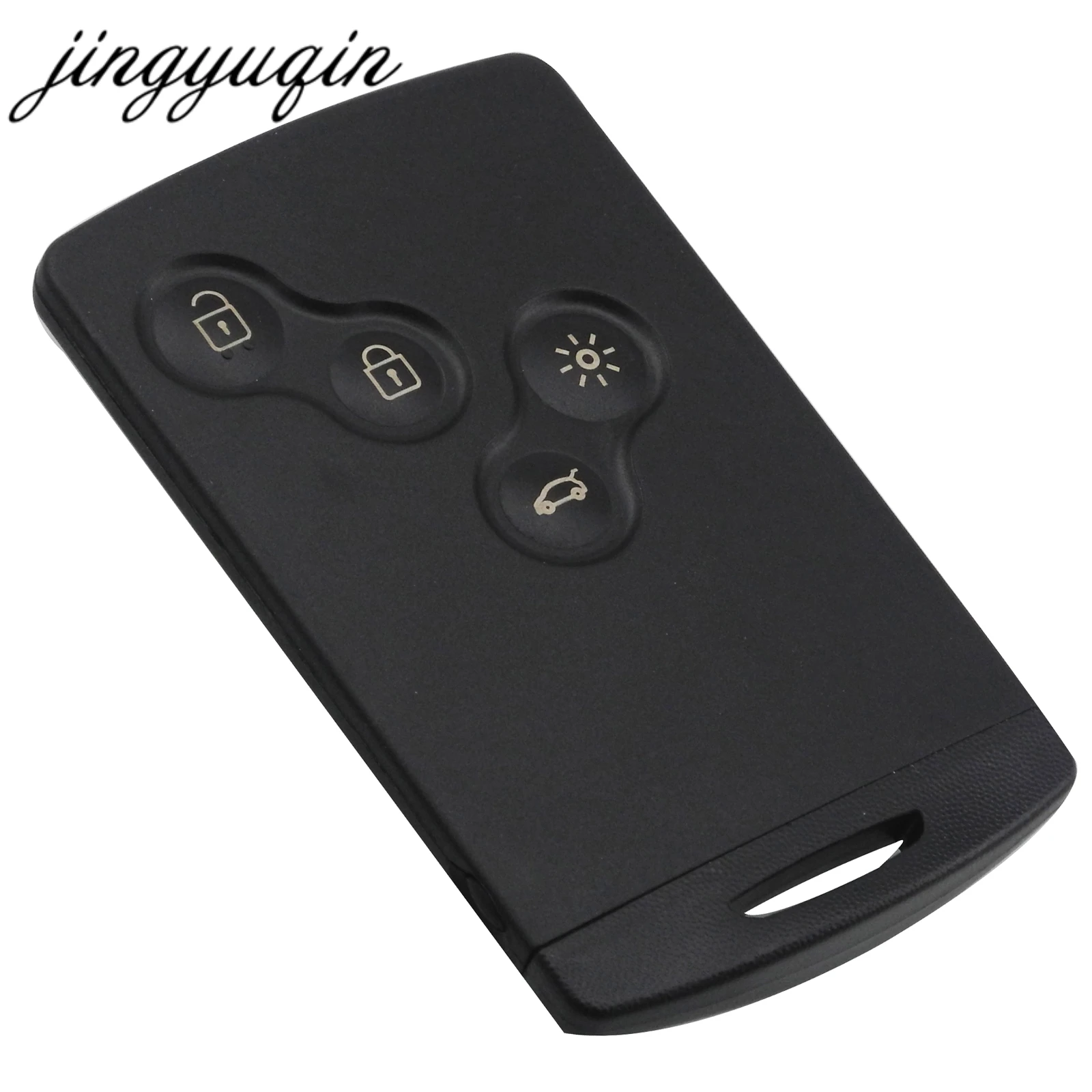 Online Jingyuqin Auto Schlüssel Karte Fob 433MHZ PCF7952 Chip für Renault Megane Scenic Laguna Koleos Clio Uncut Klinge 4 Taste remote Key