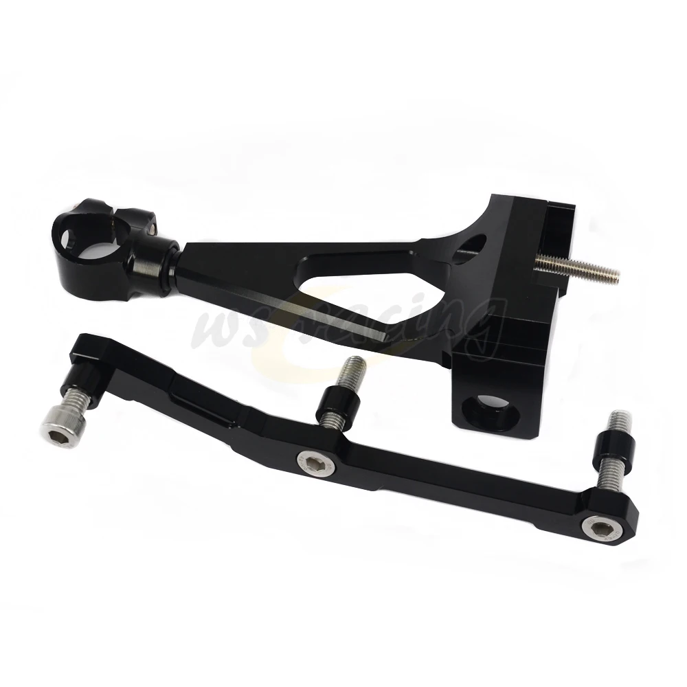 Motorcycle Steering Damper Stabilizer Holder Bracket Mounting For YAMAHA MT09 MT 09 2013 2016
