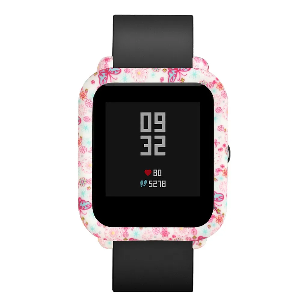 Стильный Мягкий защитный чехол из ТПУ для часов Amazfit Huami Bip Younth полный Чехол Xiaomi