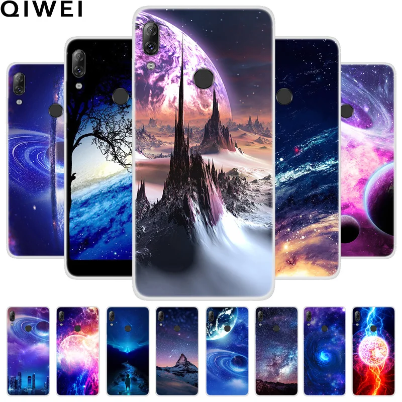 

For Lenovo K5 Pro Case 5.99'' Fashion Space Silicon Soft TPU Back Cover For Lenovo K 5 Pro K5Pro Phone Cases for Lenovo L38041