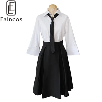 

Anime Bungo Stray Dogs Akiko Yosano Uniform Coaplay Party Costume Girls Dress Full Set