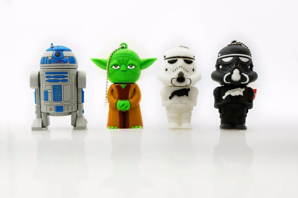 Garunk usb флеш-накопитель Star wars usb 2,0 флеш-накопитель флеш-карты Флешка 8 ГБ 16 ГБ 32 ГБ мультяшная карта памяти u-диск