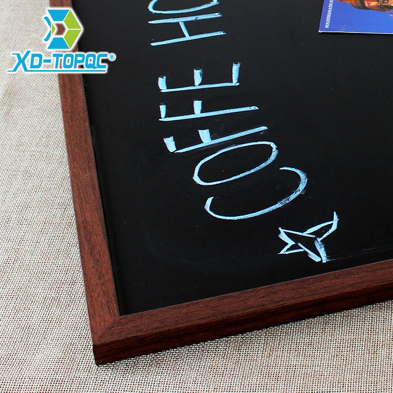 Xindidi MDF 프레임 칠판 5 색 나무 칠판 25*35cm 자기 분필 보드, 홈 장식 메시지 보드 무료 배송
