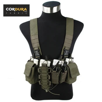 

TMC Cordura Ranger Green D-Mittsu Chest Rig Military Tactical Gear Chest Rigs Vest(SKU051014)
