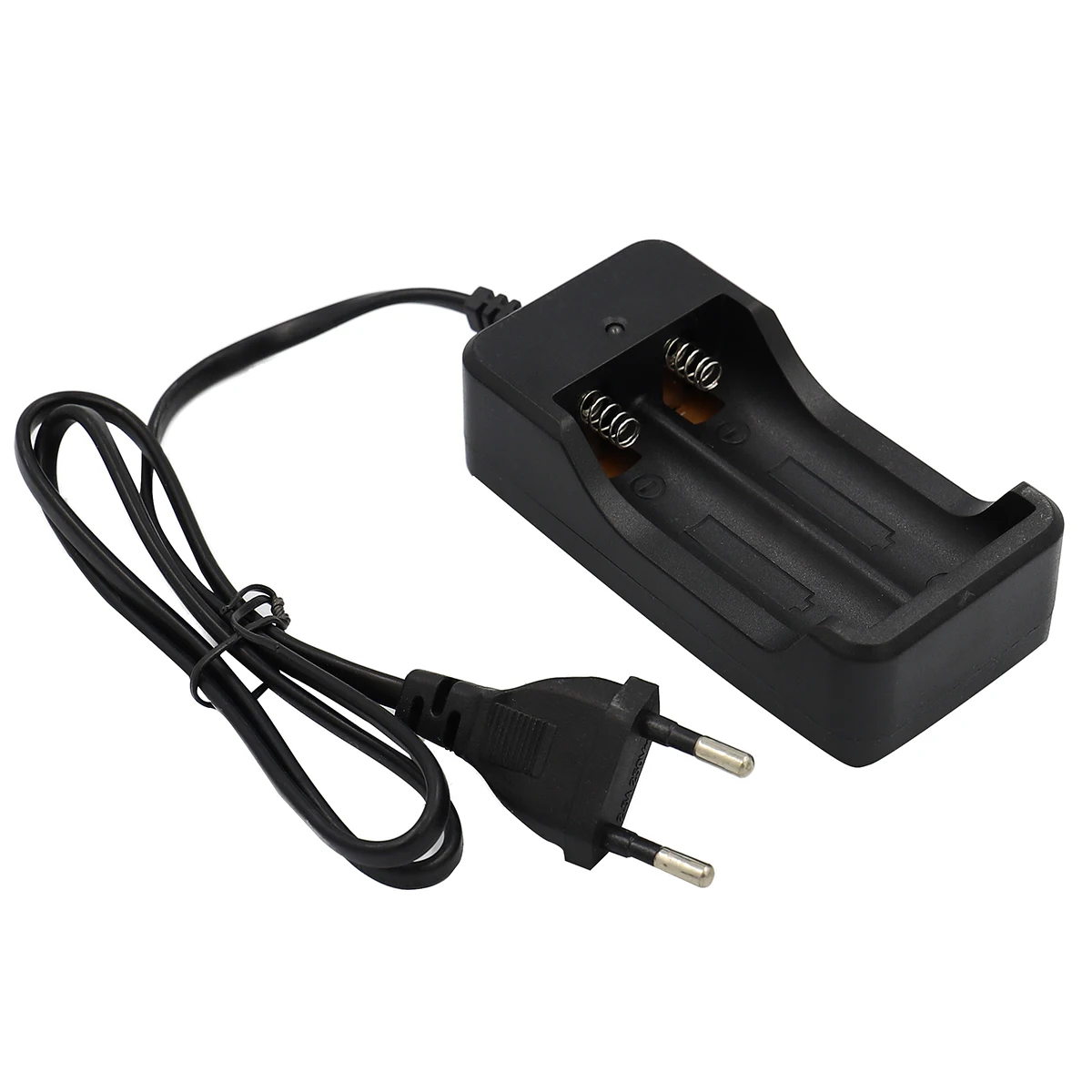 Smart Dual Charger Double Flashlight Dual Charger Charge 100v-240v 2x18650 Rechargeable Li-ion Lithium polymer Battery EU Plug
