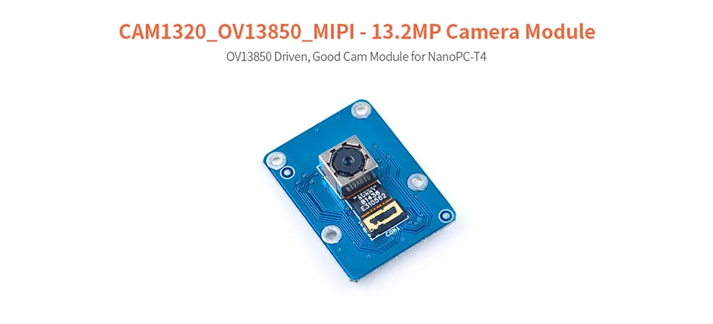 13.2MP MIPI Камера модуль для NanoPC-T4, 1320 Вт Пиксели