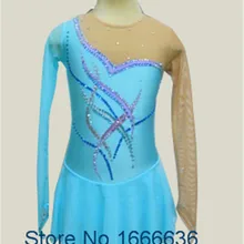 Пользовательские взрослые Фигурное катание платья с спандексом изящные бренд фигурное катание платье для соревнований DR2741