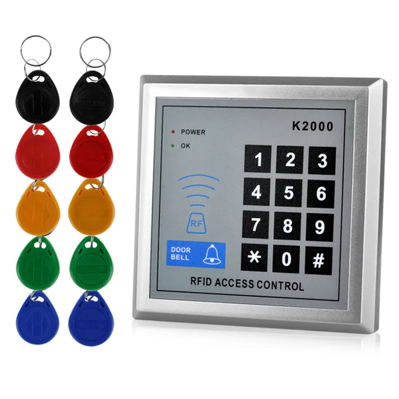 Автономная плата контроля доступа RFID 125 кГц/13 56 МГц с 10 брелоками Mifare устройство