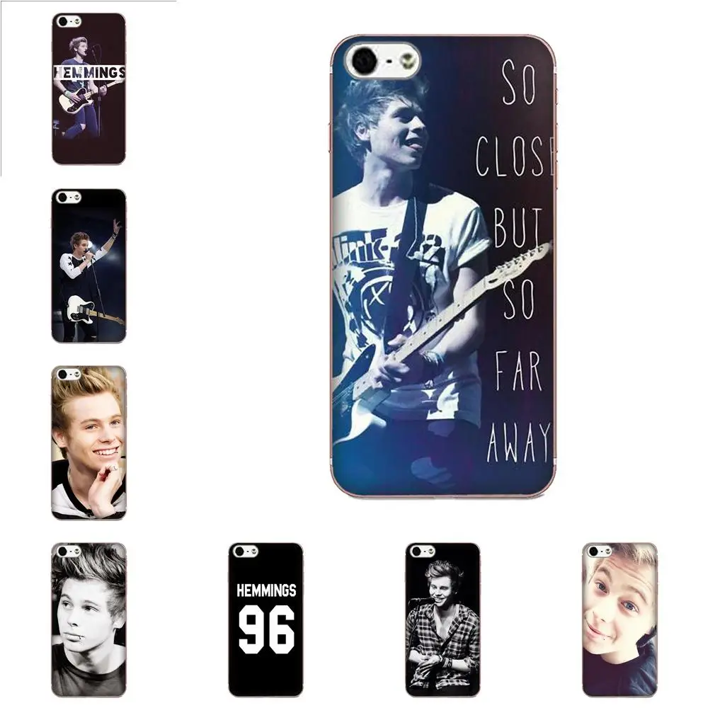 Для Samsung Galaxy Note 5 8 9 S3 S4 S5 S6 S7 S8 S9 S10 mini Edge Plus Lite мягкий оригинальный Luke Hemmings 96|Бамперы|