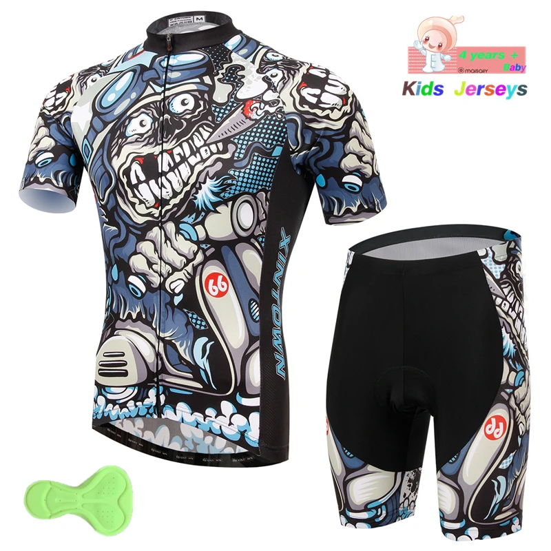Детская одежда для велоспорта, профессиональная команда для мальчиков, Mtb, для мотокросса, триатлона, велосипедные костюмы, детская одежда для велосипеда, комплект для велоспорта - Цвет: 2