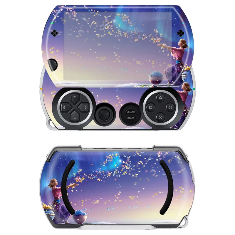 

High Quality skin sticker decal cover Protective Shockproof Case Skin Protector for PSP GO